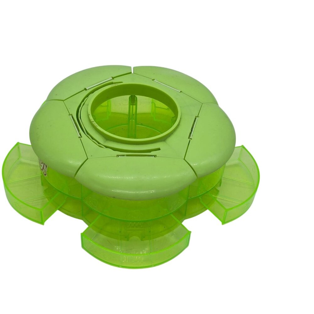 Polly Pocket Translucent Green Vintage Compact Storage Case - Picture 6 of 14